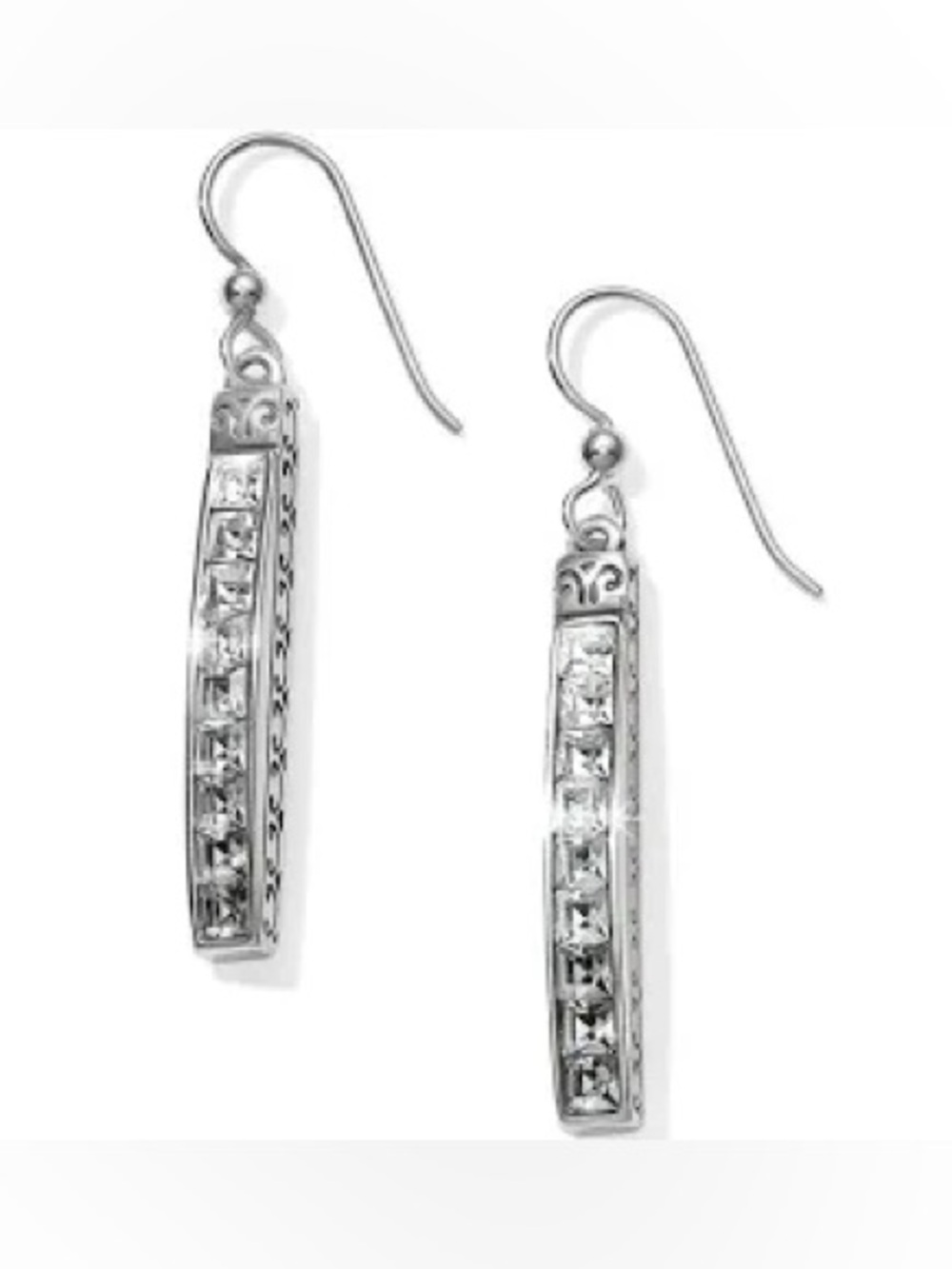 Brighton Spectrum French Wire Earrings ~ Ice